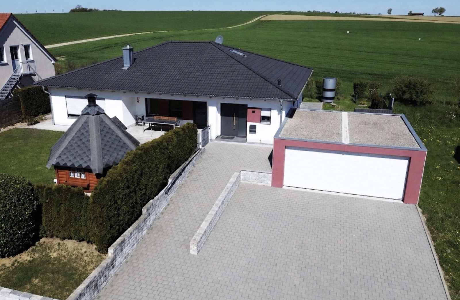 Einfamilienhaus Eppishausen – Außenansicht
