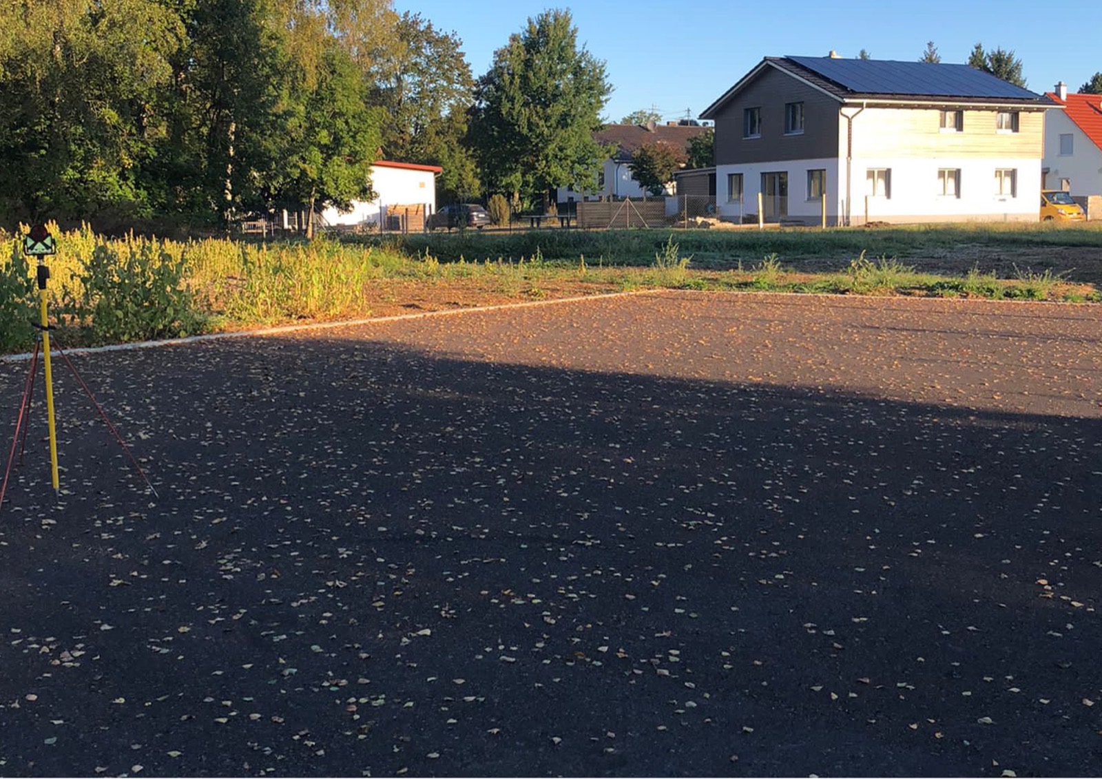 Grundstückserschließung ca. 5.000 m² – Aufteilung in fünf Baugrundstücke