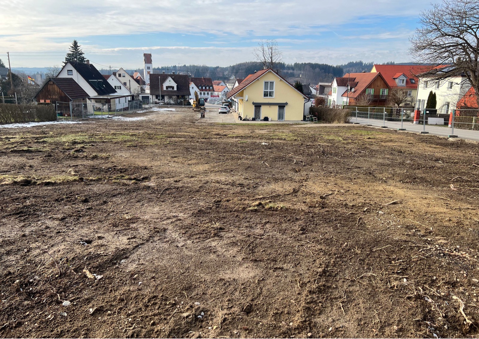 Grundstückserschließung ca. 2.079 m² – Abriss und Parzellierung